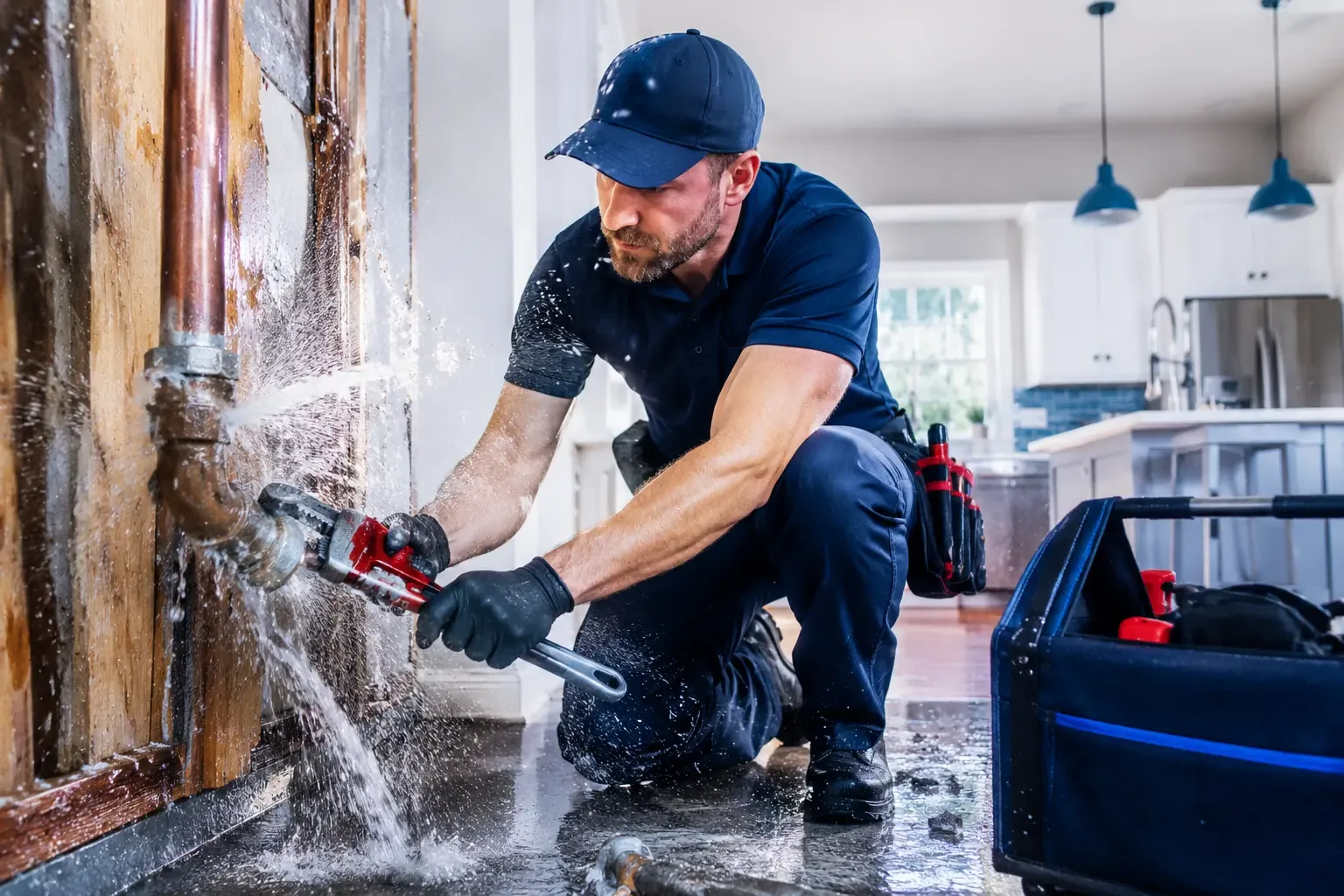 Local emergency pipe repair professionals in Burlington, IA
